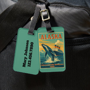Alaska Family Reunion Whale Cruise Luggage Tags