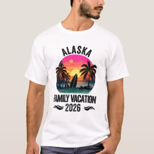 Alaska Family Vacation 2026 Matching Outfits Beach T-Shirt