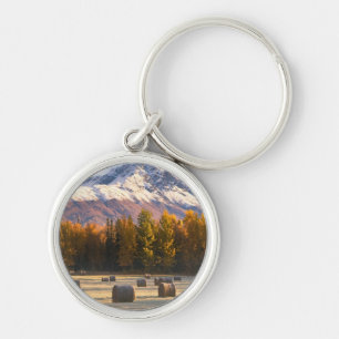 Alaska Farming Key Ring