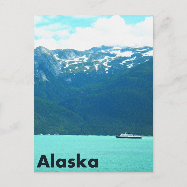 Alaska Ferry Postcard (Front)