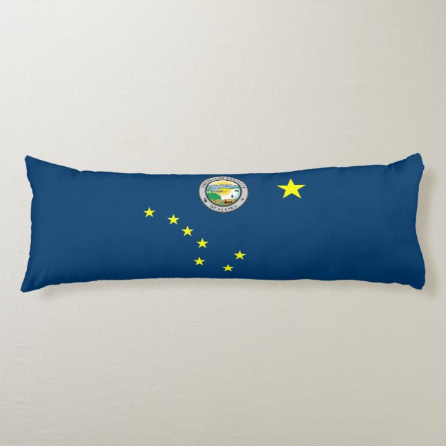Alaska flag body cushion (Front)