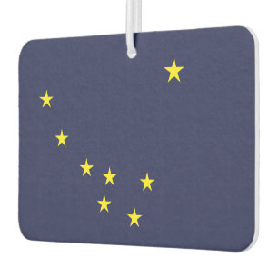 ALASKA Flag - Car Air Freshener