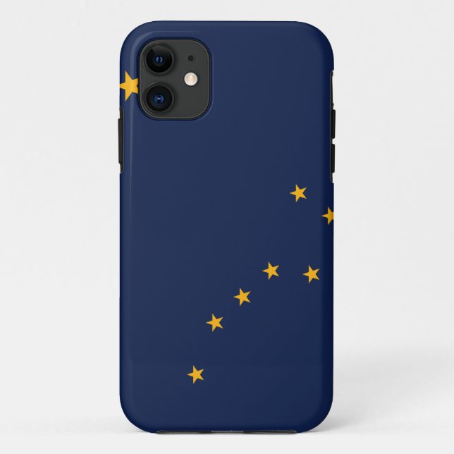 Alaska Flag Case-Mate iPhone Case (Back)