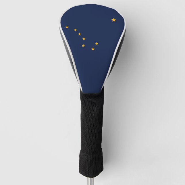 Alaska Flag Golf Head Cover (Front)