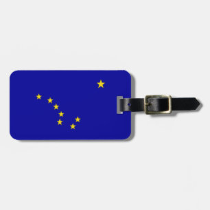 ALASKA FLAG LUGGAGE TAG