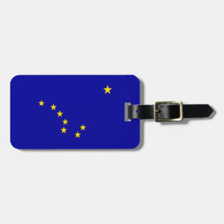 ALASKA FLAG LUGGAGE TAG