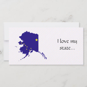 Alaska Flag Map