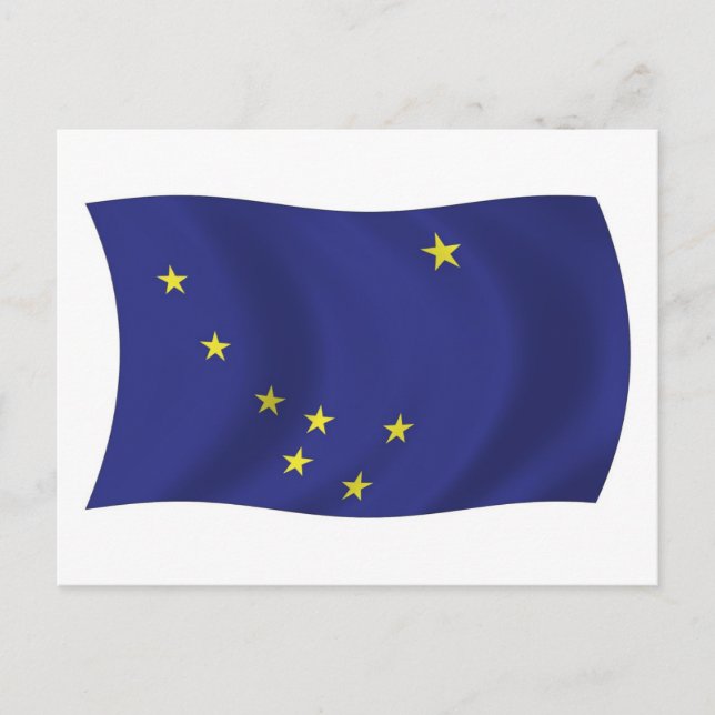 Alaska Flag Postcard (Front)