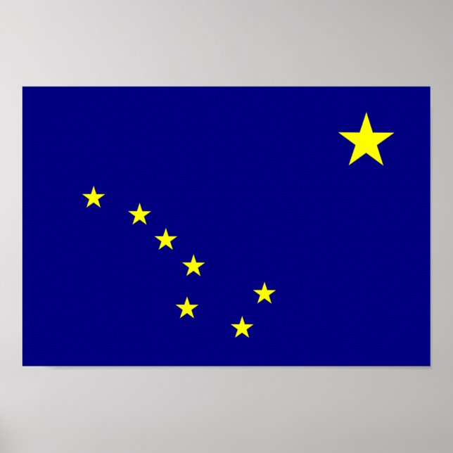 Alaska Flag Poster (Front)
