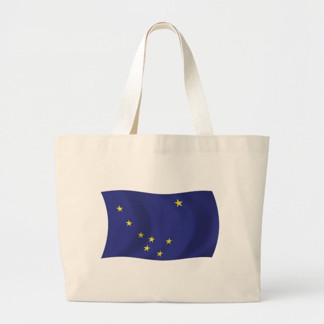 Alaska Flag Tote Bag (Front)