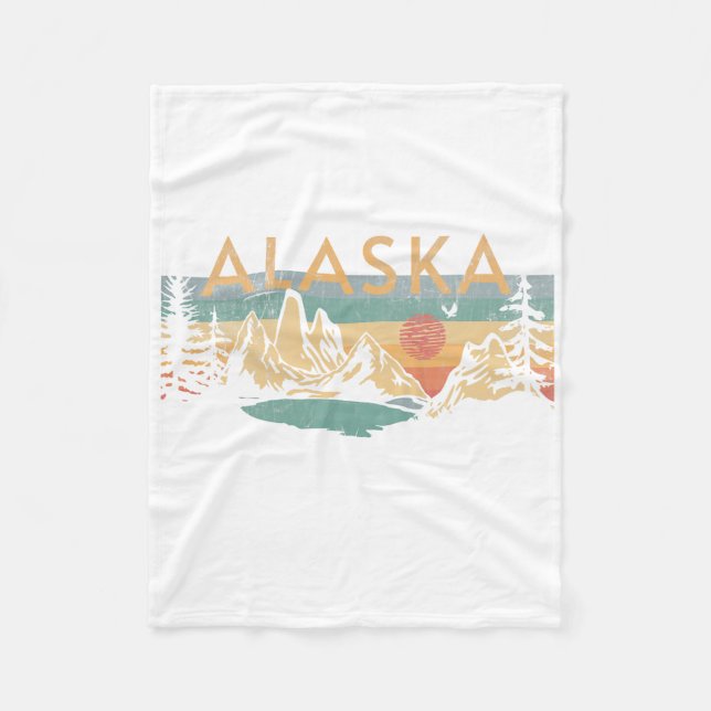Alaska  fleece blanket (Front)