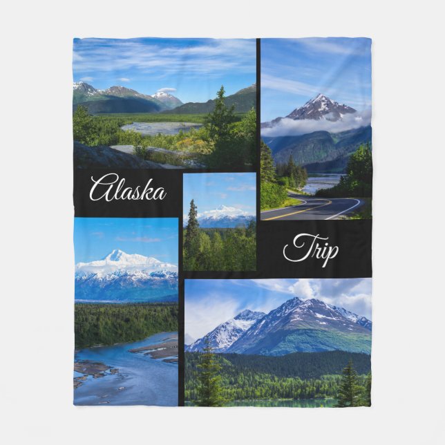 Alaska Fleece Blanket (Front)