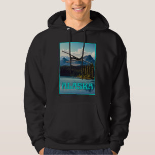 Alaska float plane hoodie