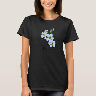 Alaska Forget Me Not Flower   T-Shirt
