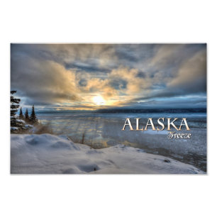 Alaska Freeze Photo Print