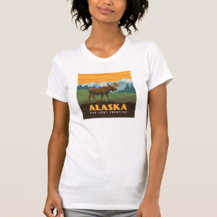 Alaska Frontier Moose T-Shirt