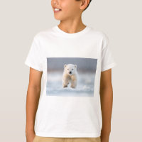 Alaska Funny Polar Bear Cub Kids’ T-Shirt