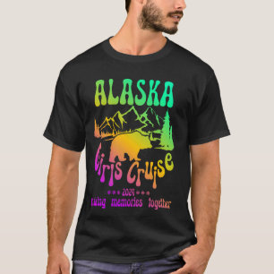 Alaska Girls Cruise 2024 Matching Friends & Group T-Shirt