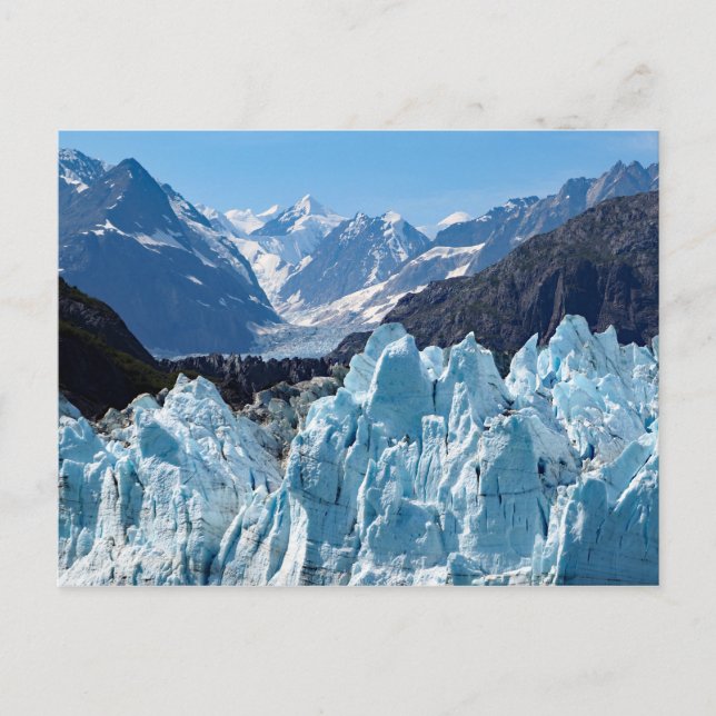 Alaska Glacier Bay Landscape Photo Postcard (Front)