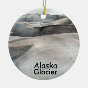 Alaska Glacier Ceramic Tree Decoration
