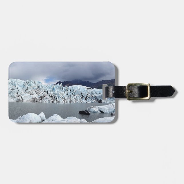 Alaska - Glacier Luggage Tag (Front Horizontal)