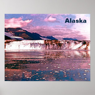 Alaska Glacier Poster