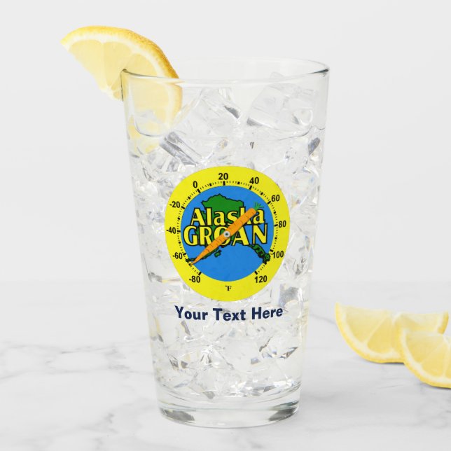 Alaska Groan Thermometer Glass (Front Ice)