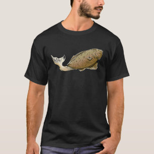 Alaska Halibut Fishing Lures Jigs Fish Artwork Fis T-Shirt