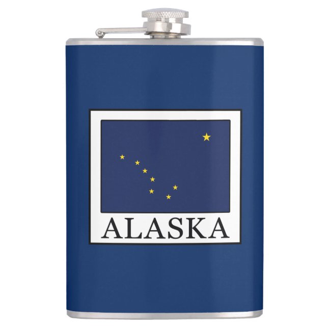 Alaska Hip Flask (Front)