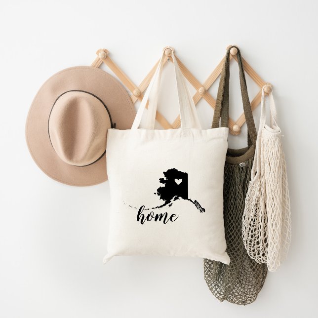 Alaska Home State Tote Bag (Creator Uploaded)