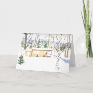 Alaska Homestead Christmas Card