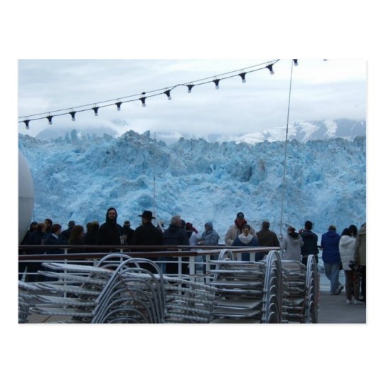 Alaska Hubbard Glacier Postcard