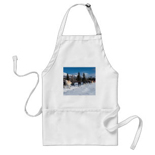 Alaska Husky Dog Sled Race Standard Apron