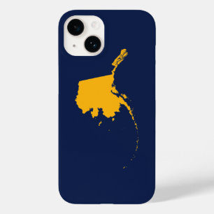 Alaska in Blue and Gold Case-Mate iPhone 14 Case
