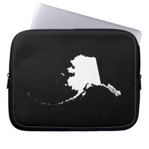 Alaska in White Laptop Sleeve