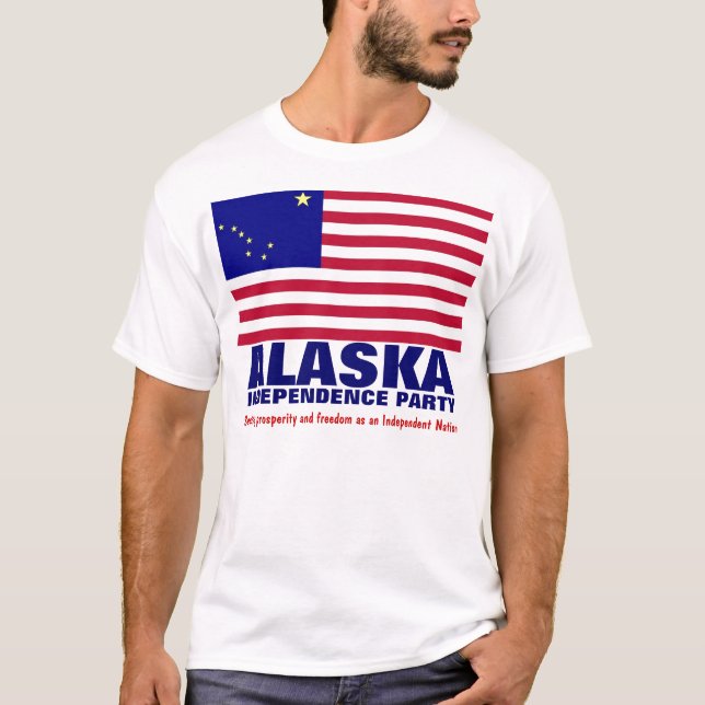 ALASKA INDEPENDENCE PARTY T-Shirt (Front)