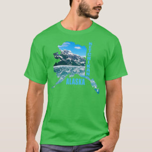 Alaska Ketchikan Souvenir Snow Mountain State Scen T-Shirt