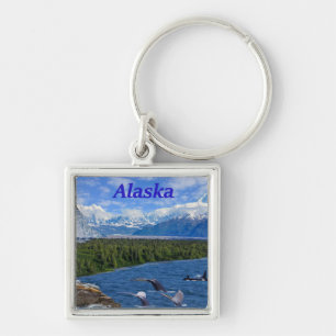 Alaska Key Ring