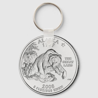 Alaska Key Ring