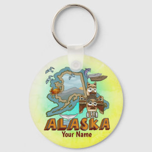 Alaska key ring