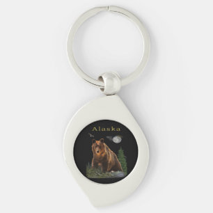 Alaska Key Ring