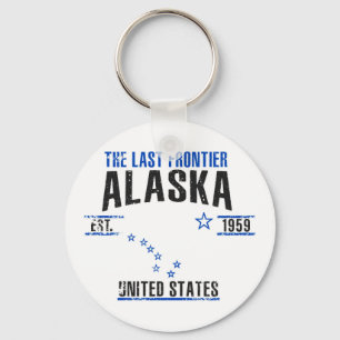 Alaska Key Ring