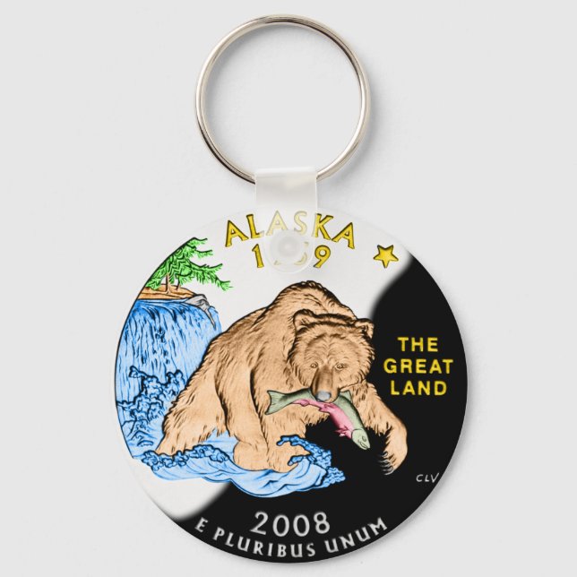 Alaska Keychain (Front)