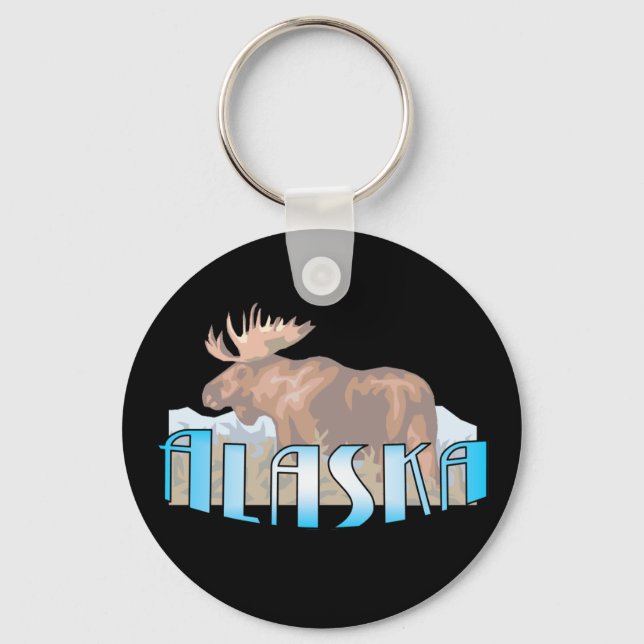 Alaska Keychain (Front)