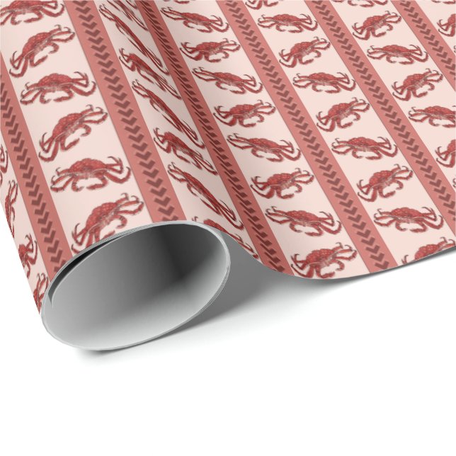 Alaska King Crab Wrapping Paper  (Roll Corner)