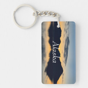 Alaska - Land of the Midnight Sun Key Ring