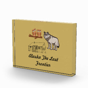 Alaska Last Frontier Photo Block