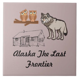 Alaska Last Frontier Tile