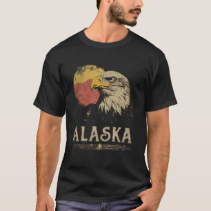 Alaska - Love Nature Vintage Hiking 70s 80s T-Shirt