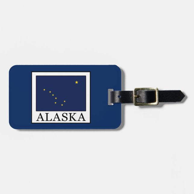 Alaska Luggage Tag (Front Horizontal)